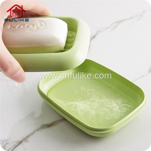 Natural Bamboo Fiber Bathroom Soap Tray